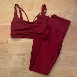 Athleta Elation Shine Workout Set